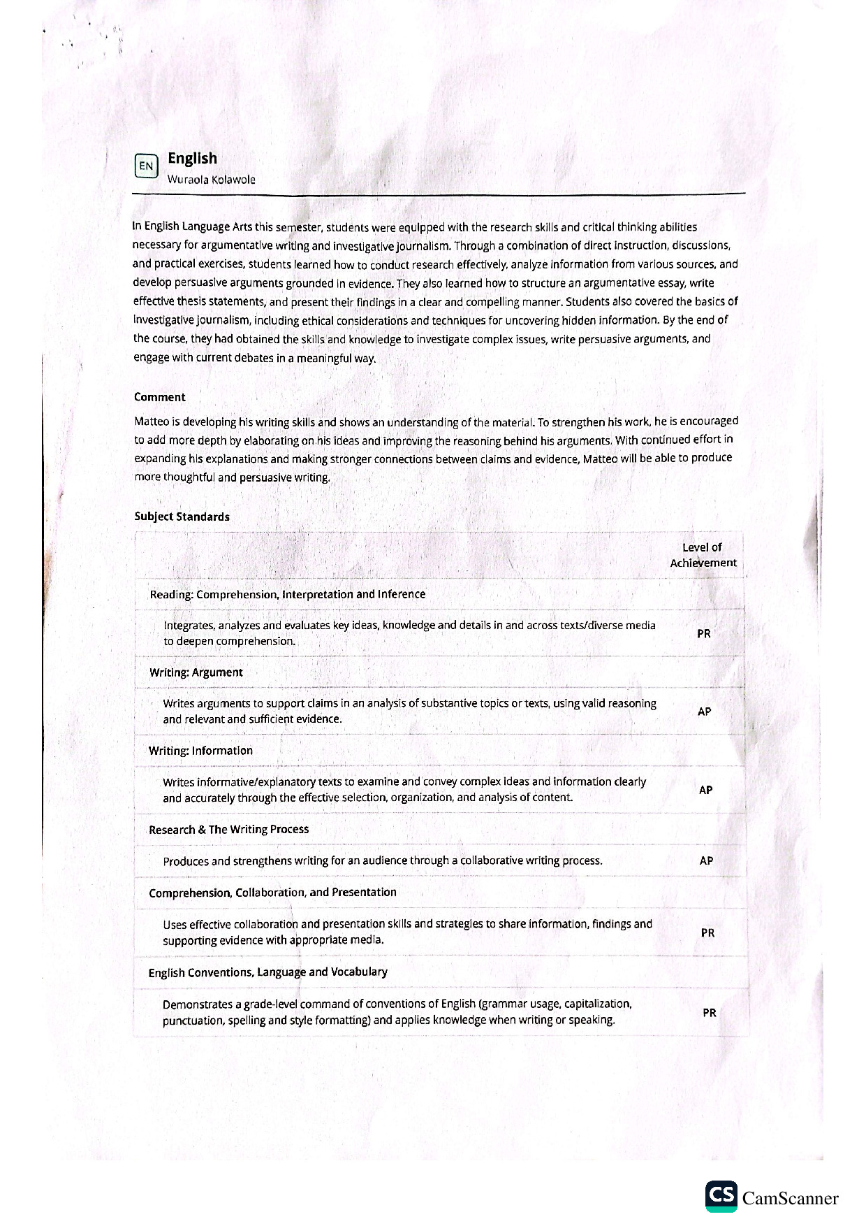 Document Page 1